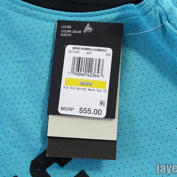 $55 UNDER ARMOUR PROJECT ROCK REVERSIBLE MESH TANK 1377442-433 GLACIER BLUE M - Picture 10 of 10
